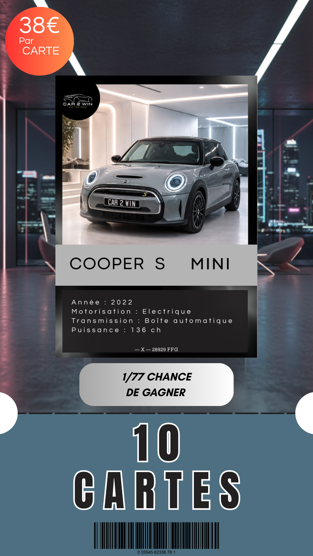 PACK 10 - Mini Cooper S
